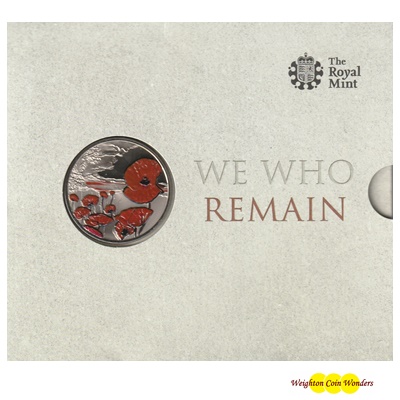 2015 BU £5 Coin Pack - We Who Remain (Coloured)